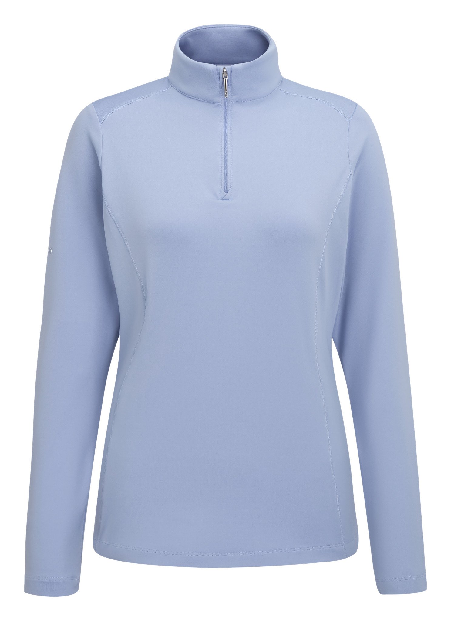 PING Aveline Half Zip dámske tričko s dlhým rukávom, fialové