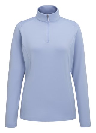 PING Aveline Half Zip dámske tričko s dlhým rukávom, fialové
