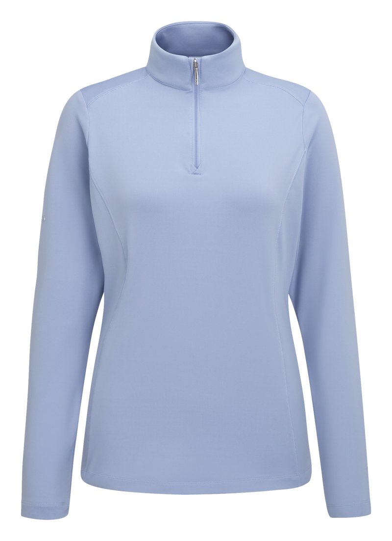 PING Aveline Half Zip dámske tričko s dlhým rukávom, fialové
