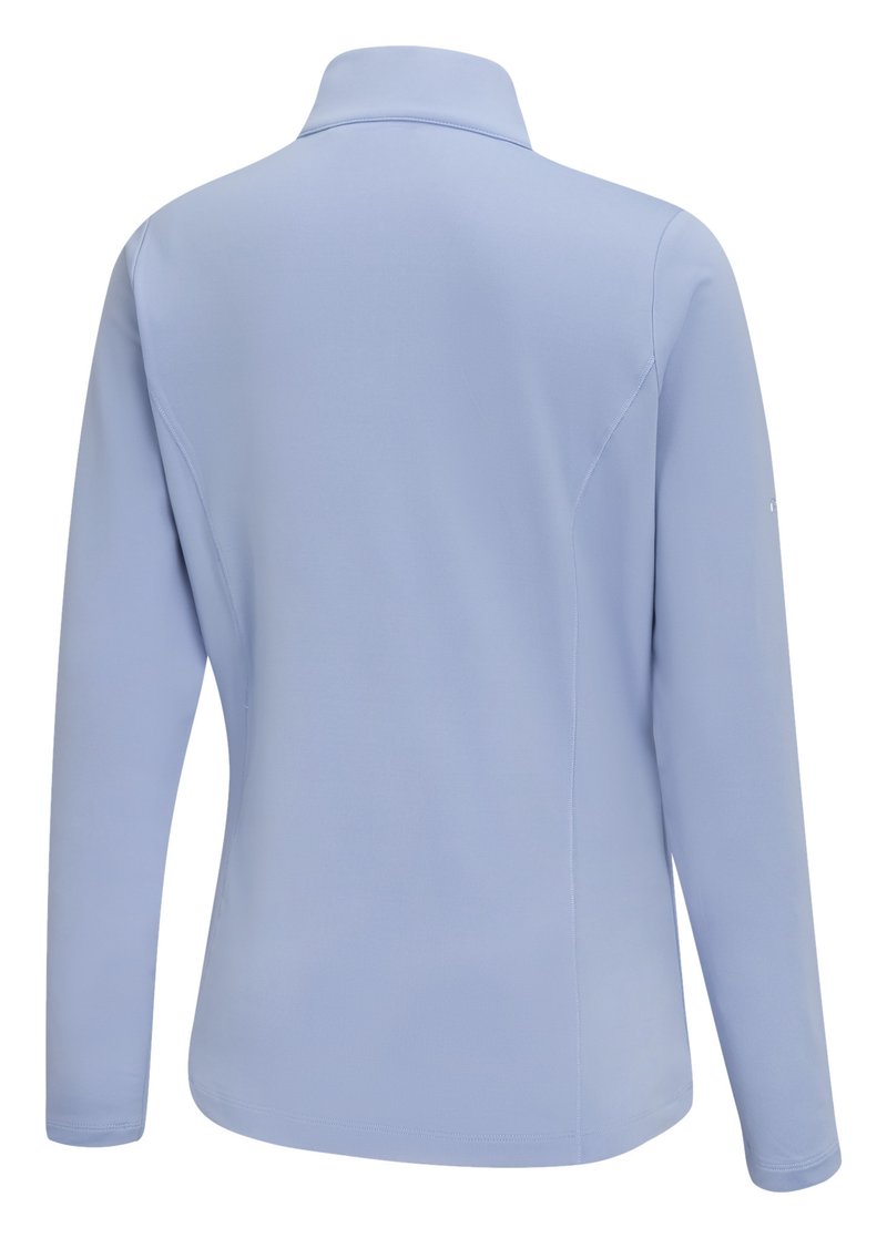 PING Aveline Half Zip dámske tričko s dlhým rukávom, fialové