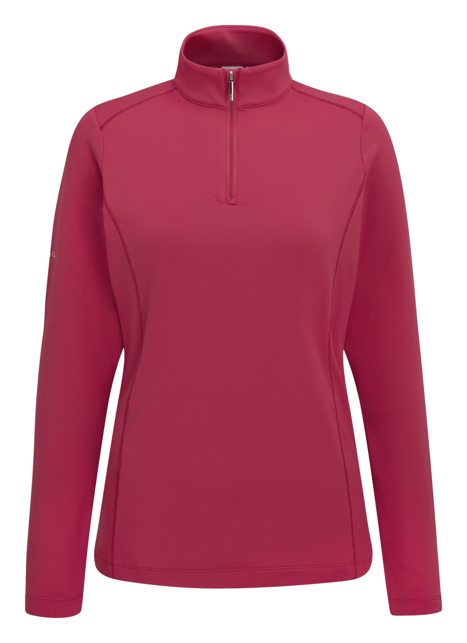 PING Aveline Half Zip dámske tričko s dlhým rukávom, freesia