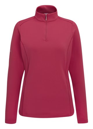PING Aveline Half Zip dámske tričko s dlhým rukávom, freesia