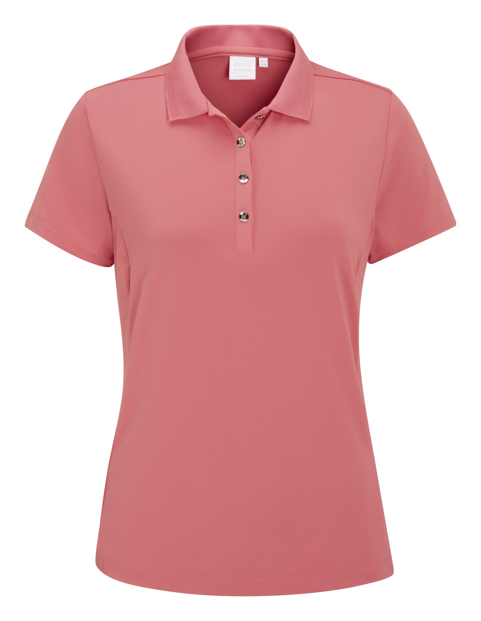 PING Sedona dámske polo, coral blush