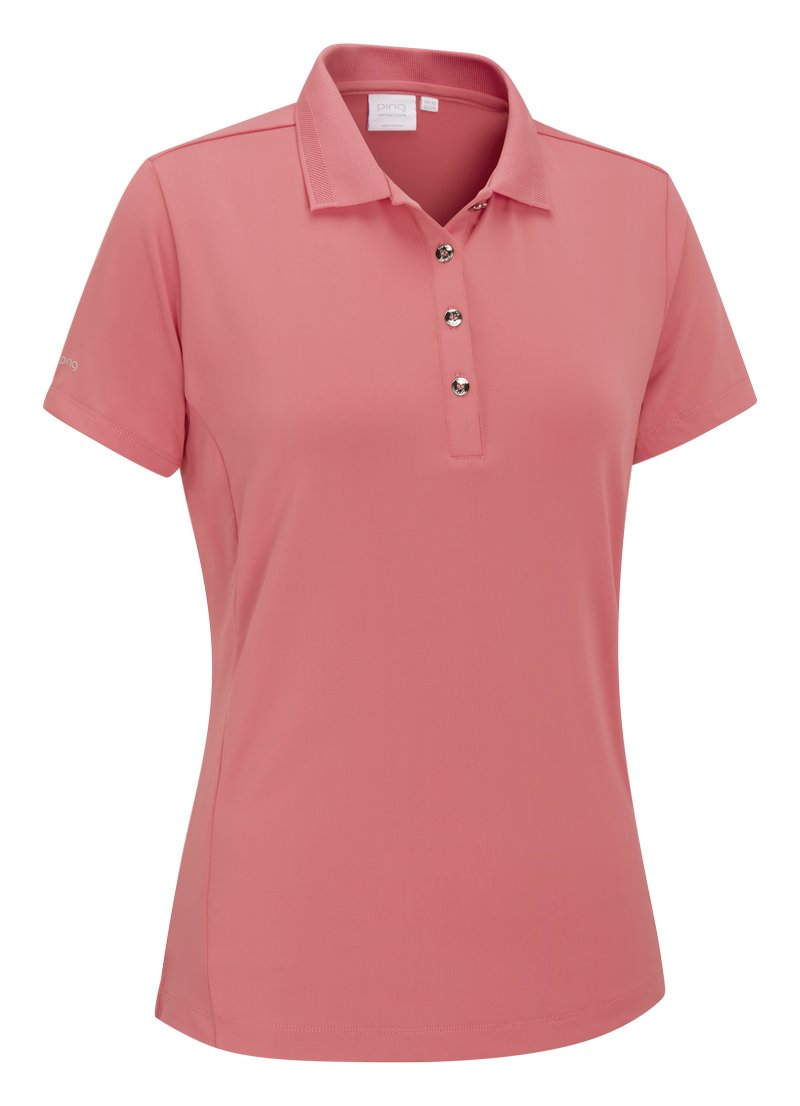 PING Sedona dámske polo, coral blush