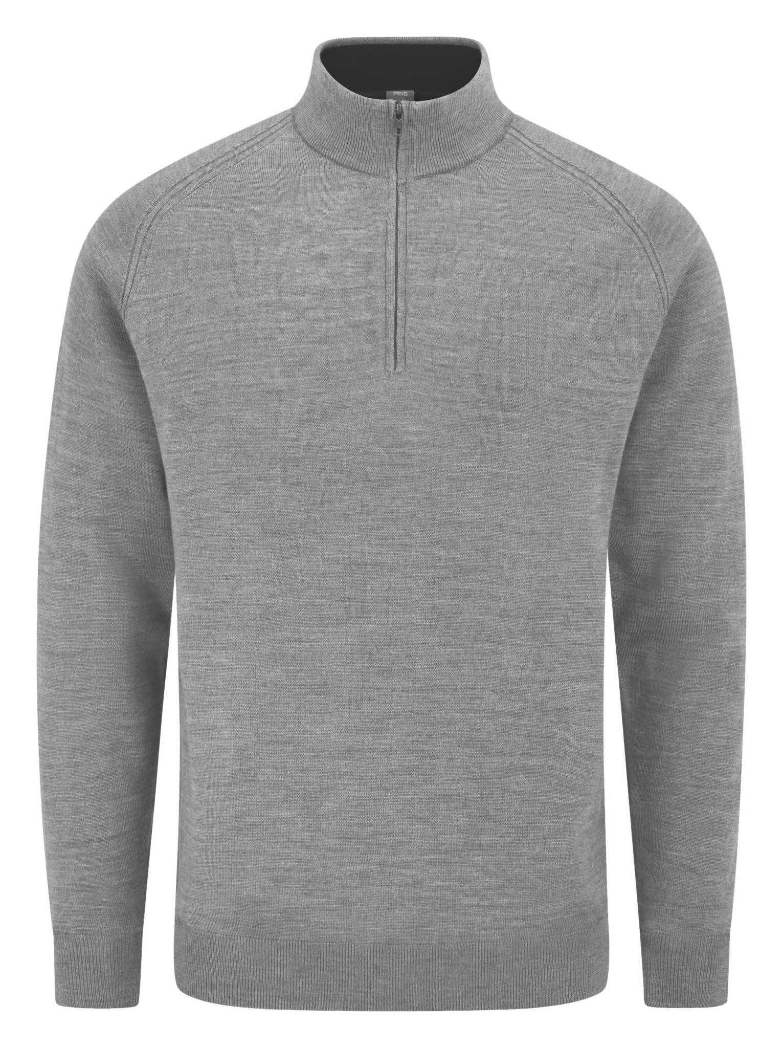 PING Hugh pánska mikina, french grey marl
