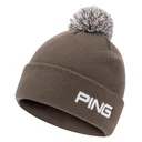 PING Cresting Knit pánska zimná čiapka, coffee