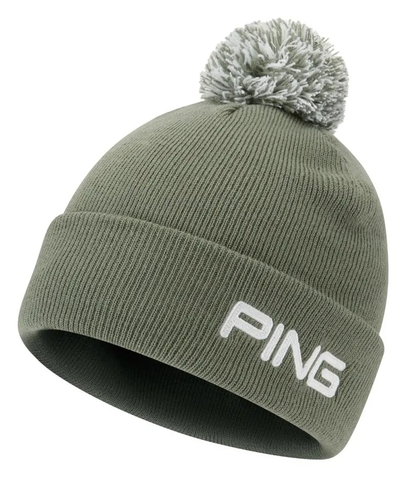 PING Cresting Knit pánska zimná čiapka, laurel