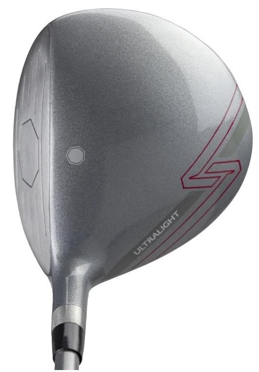U.S. Kids Golf UL7-39 (99cm) W30 3-Club juniorský golfový set + carry bag, čierny/červený