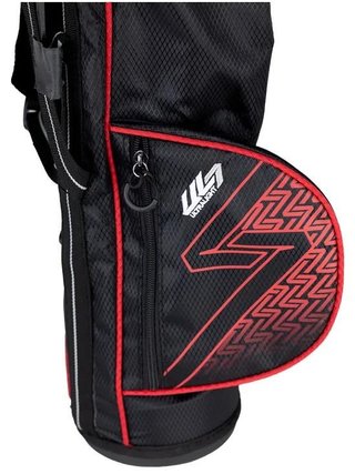 U.S. Kids Golf UL7-39 (99cm) W30 3-Club juniorský golfový set + carry bag, čierny/červený