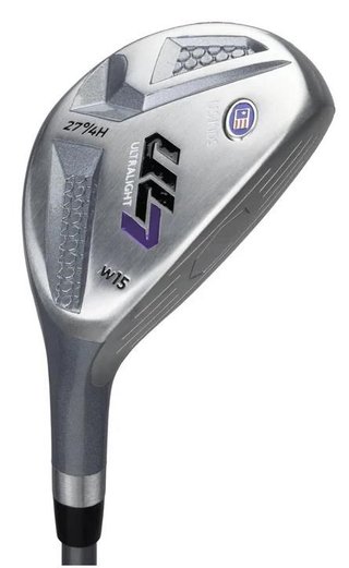 U.S. Kids Golf UL7-54 (137cm) W15 5-Club juniorský golfový set + stand bag, navy
