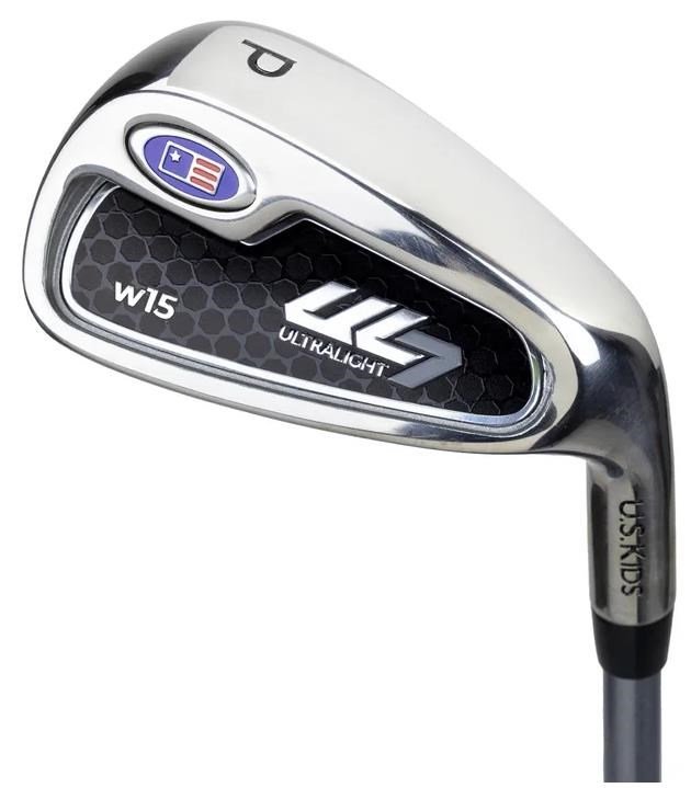 U.S. Kids Golf UL7-57 (145cm) W15 juniorský golfový set so stand bagom, navy/červená/biela