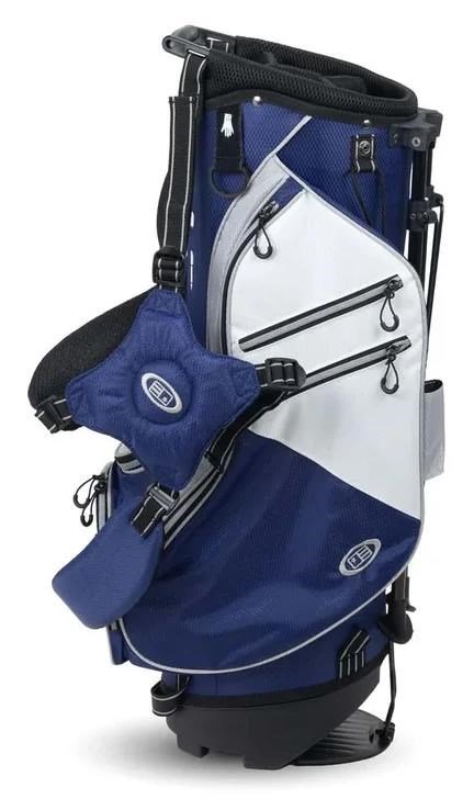 U.S. Kids Golf TS6-48 (122cm) 10-Club juniorský golfový set, grafit, + stand bag, navy/white/grey