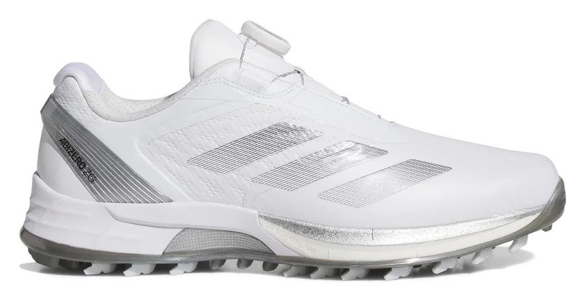 Adidas Adizero ZG BOA pánske golfové topánky, biele
