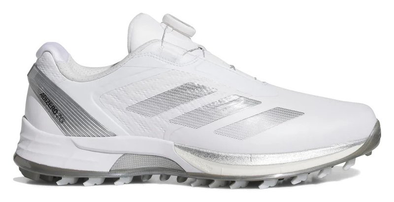 Adidas Adizero ZG BOA pánske golfové topánky, biele