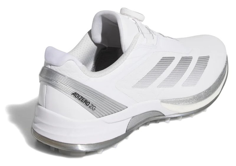 Adidas Adizero ZG BOA pánske golfové topánky, biele