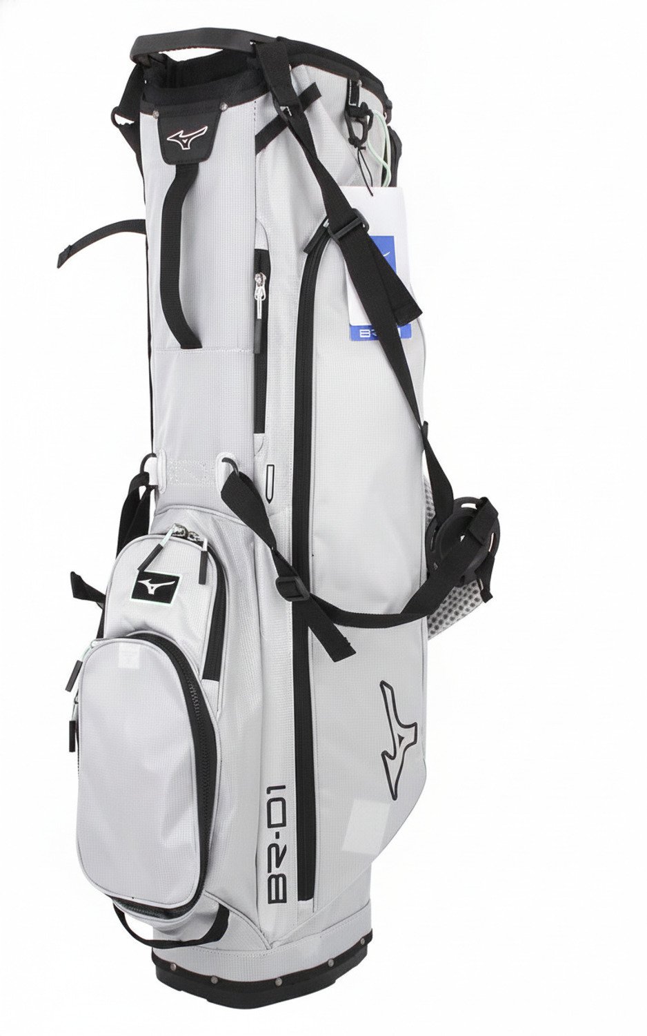 Mizuno BR-D1 stand bag, svetlo sivý