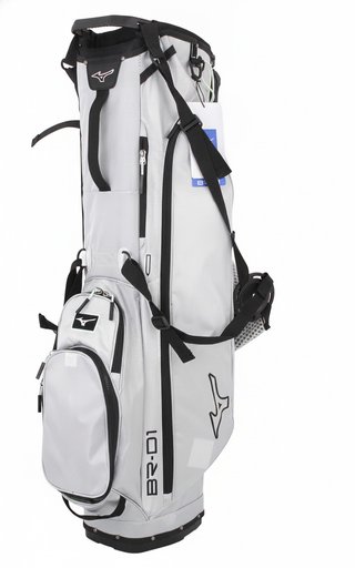 Mizuno BR-D1 stand bag, svetlo sivý