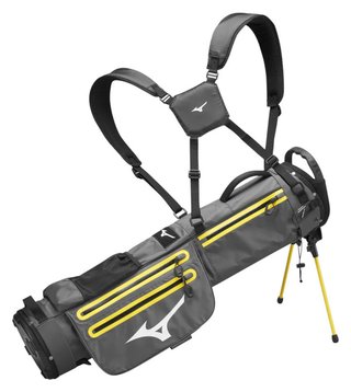 Mizuno BR-D2 stand bag, sivý/žltý