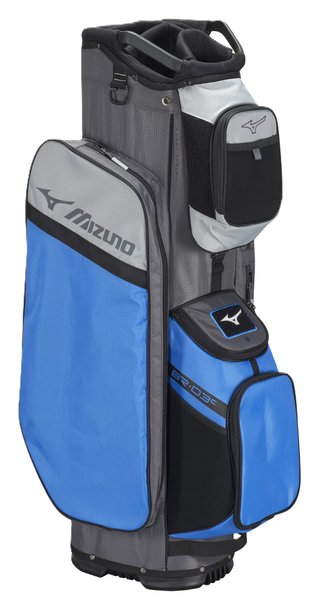 Mizuno BR-D3 cart bag, brilliant modrá/sivá