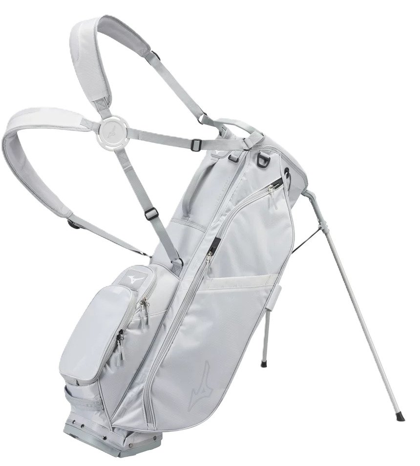 Mizuno BR-D3 stand bag, svetlo sivý