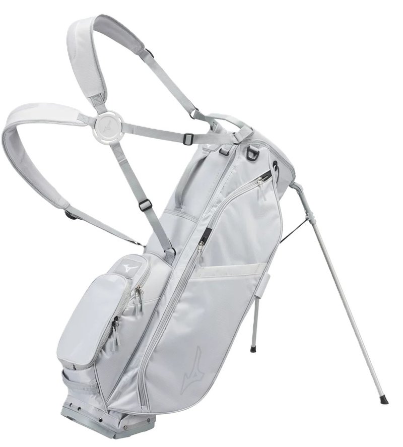 Mizuno BR-D3 stand bag, svetlo sivý