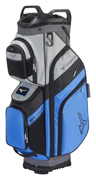 Mizuno 26 BR-D4 cart bag, brilliantne modrý/sivý