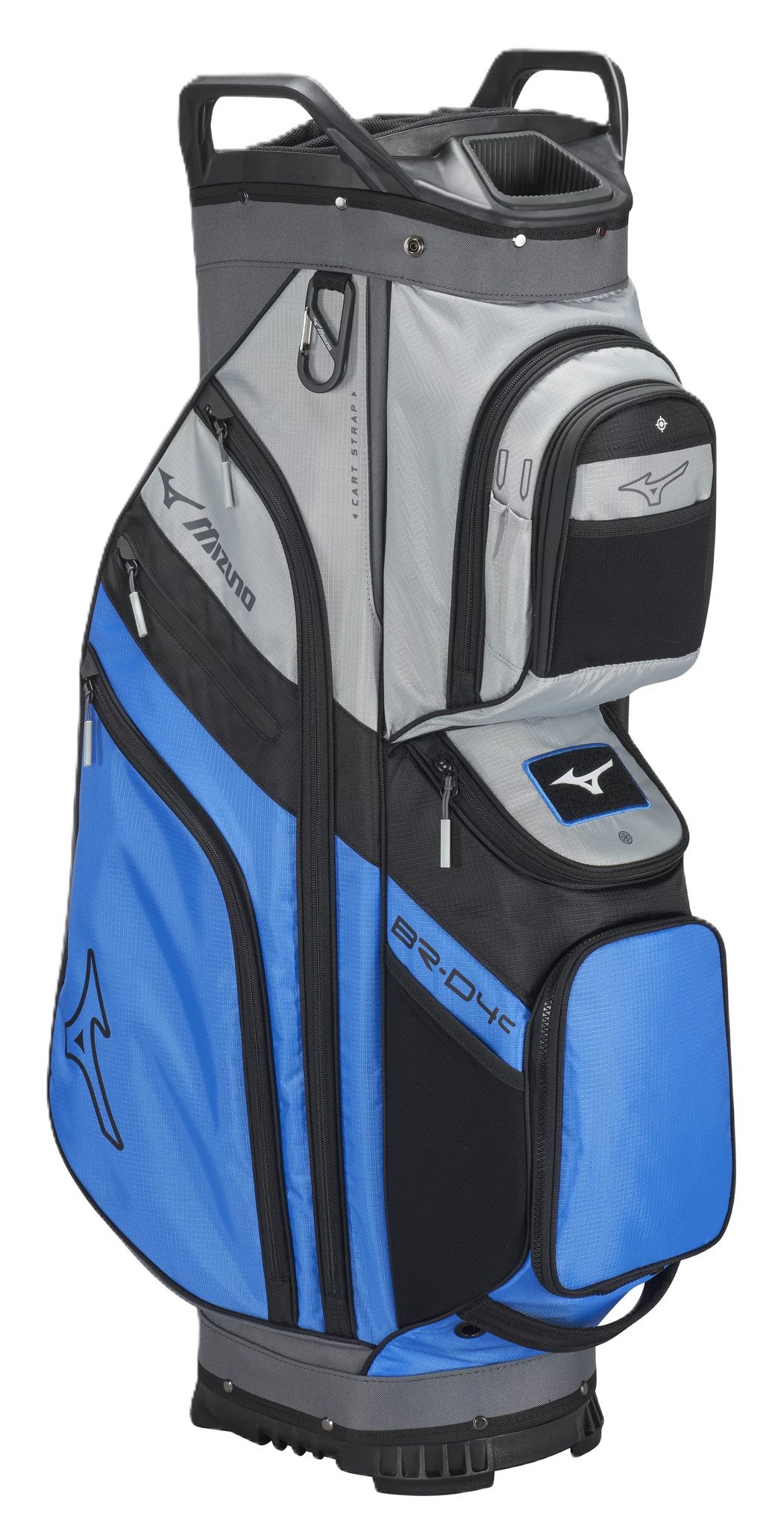 Mizuno 26 BR-D4 cart bag, brilliantne modrý/sivý