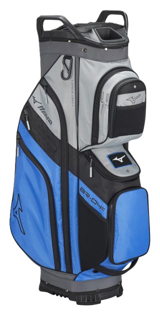 Mizuno 26 BR-D4 cart bag, brilliantne modrý/sivý