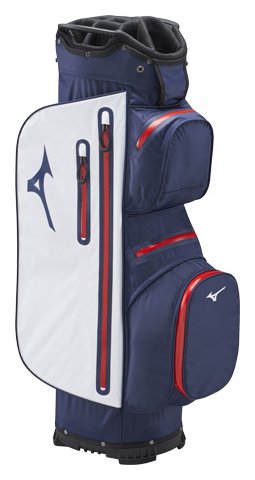 Mizuno BR-DRI cart bag, navy/červený