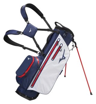 Mizuno BR-DRI stand bag, námornícka/červená