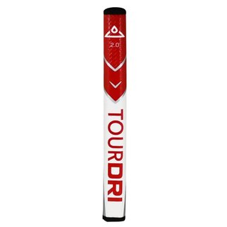 Masters Golf TourDri Flat Putter grip 2.0, červená/medium flat