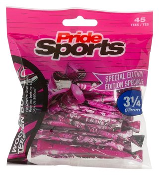 Pride Sports Special Edition Paint Splatter týčky (45 ks), 83 mm (3 1/4"), ružové/čierne