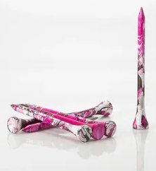 Pride Sports Special Edition Paint Splatter týčky (45 ks), 83 mm (3 1/4"), ružové/čierne