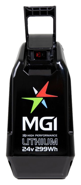 MGI 2024 ZIP 24V 299Wh Lithium Battery (36 holes) príslušenstvo k vozíkom, čierna