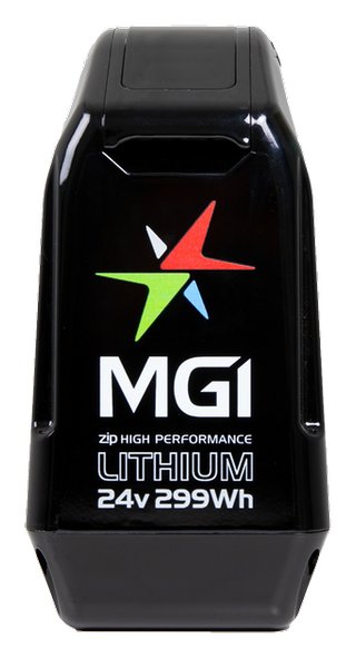 MGI 2024 ZIP 24V 299Wh Lithium Battery (36 holes) príslušenstvo k vozíkom, čierna