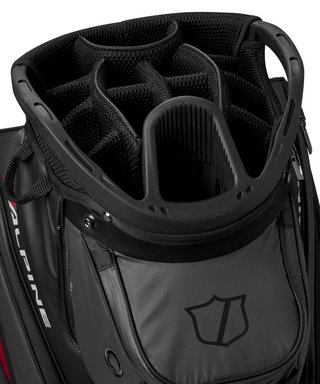 Wilson Alpine cart bag, čierny/čierny