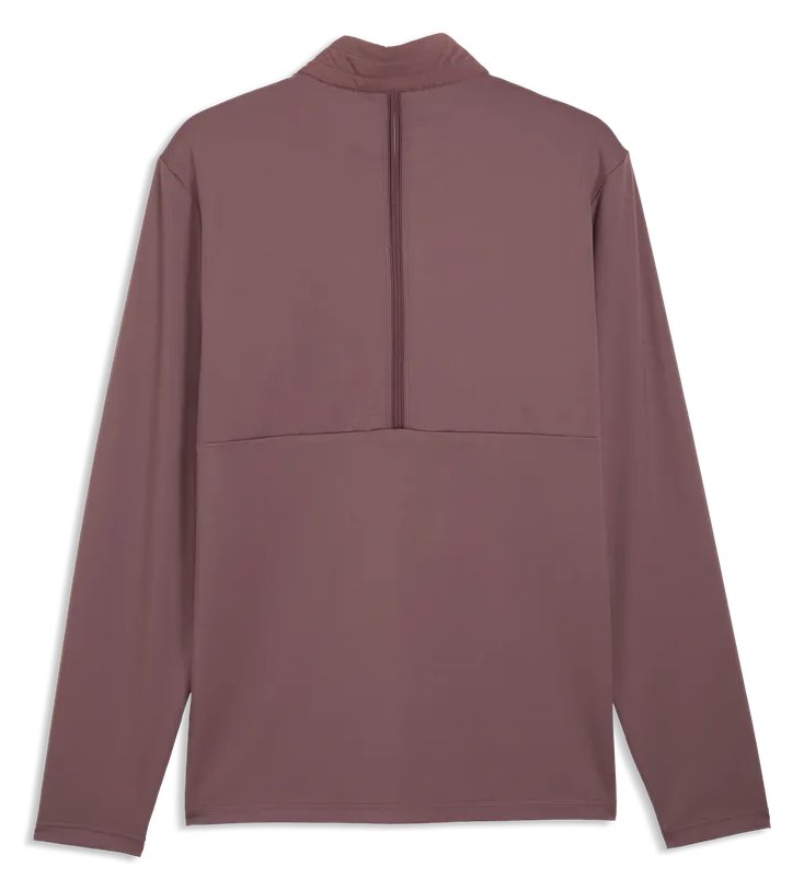 Puma Cloudspun Tech Hybrid 1/2 Zip pánska bunda, rich cocoa