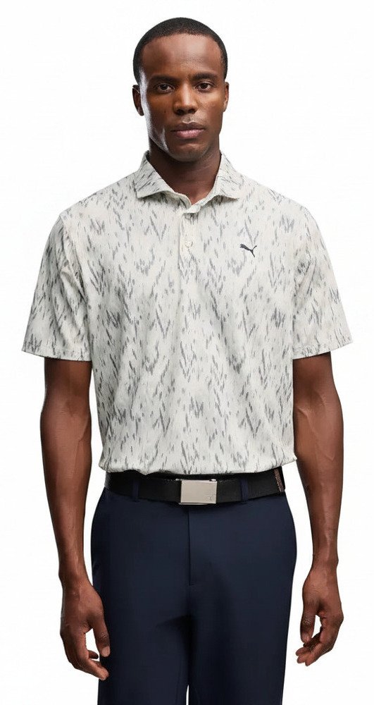 Puma MATTR Northerm Light pánske polo, warm white