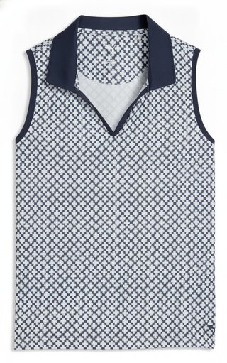 Puma Club Sleeveless pánske polo, deep navy