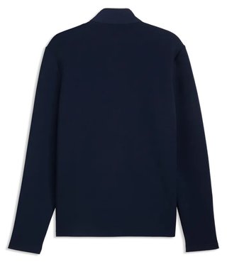 Puma Cloudspun Fleece Hybrid pánska bunda, deep navy