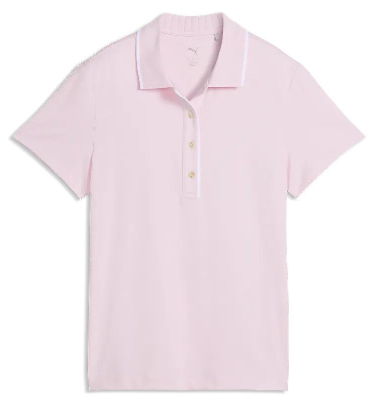 Puma Cloudspun Bridges dámske polo, powder pink