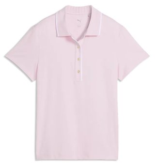 Puma Cloudspun Bridges dámske polo, powder pink