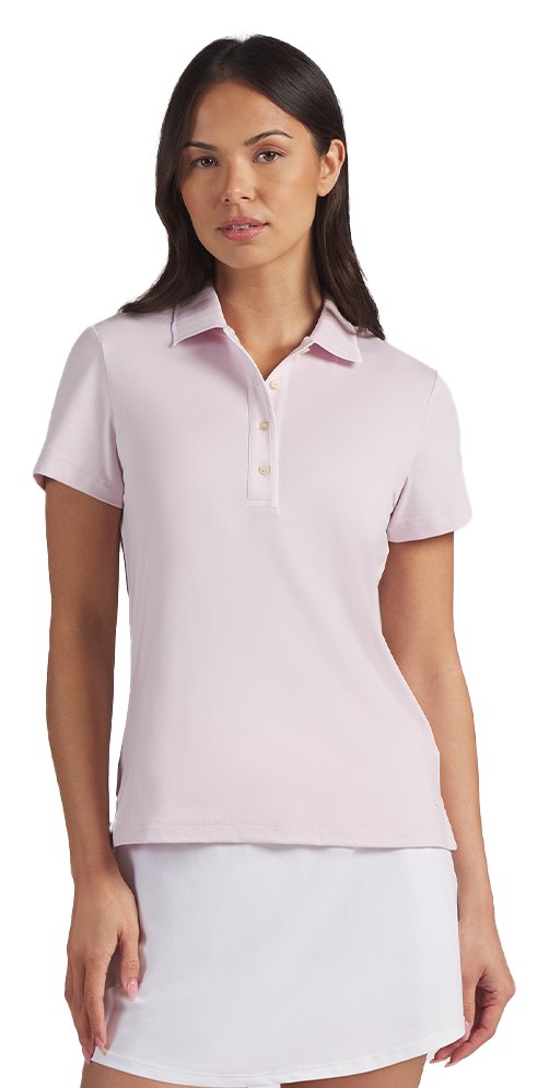 Puma Cloudspun Bridges dámske polo, powder pink