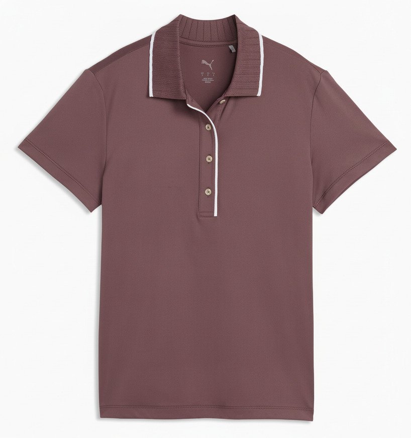 Puma Cloudspun Bridges dámske polo, rich cocoa