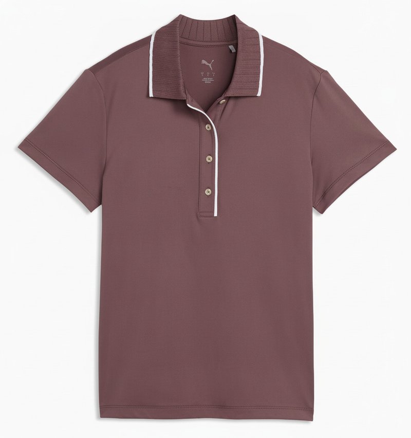 Puma Cloudspun Bridges dámske polo, rich cocoa