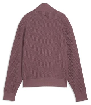 Puma Boulder 1/2 Zip dámska mikina, rich cocoa