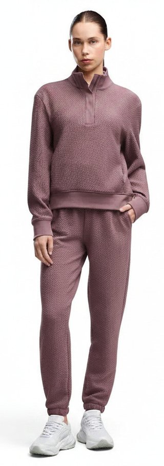 Puma Boulder 1/2 Zip dámska mikina, rich cocoa