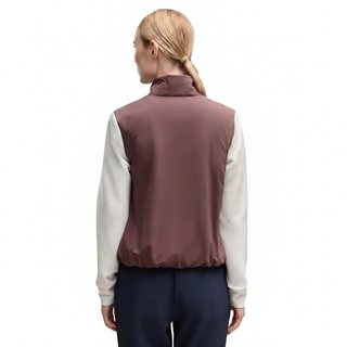 Puma Cloudspun Fleece Hybrid dámska bunda, rich cocoa/warm white
