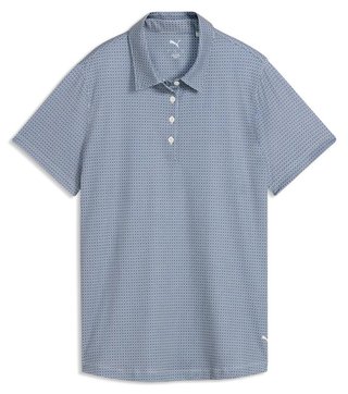 Puma Broken Links dámske polo, deep navy