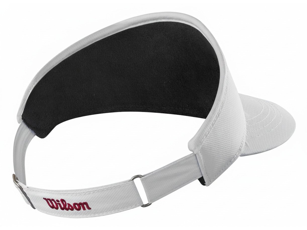Wilson Tour Visor pánsky šilt, bielo/červený